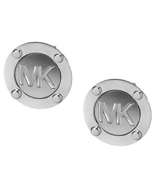 Michael Kors Logo Stud Earrings