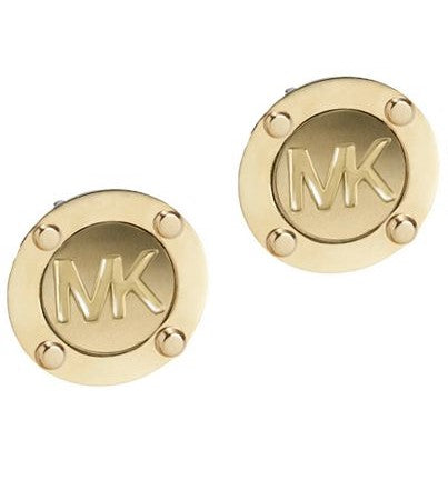 Michael Kors Logo Stud Earrings