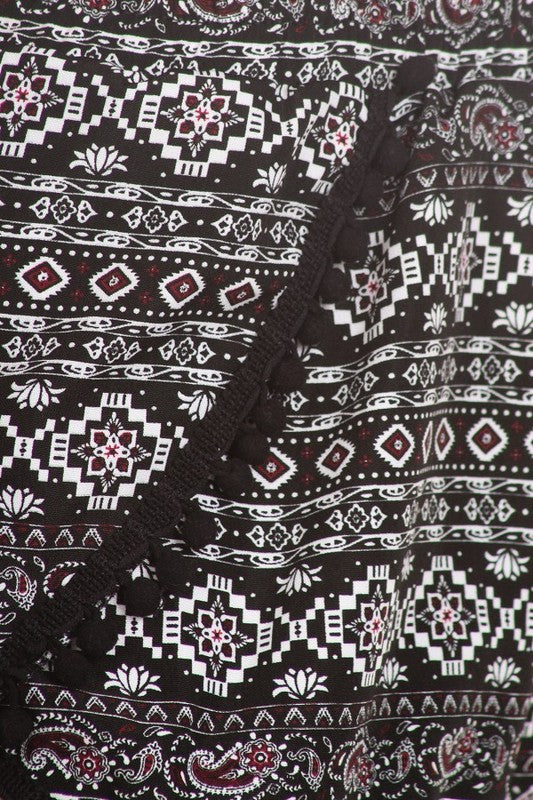Tribal Print Shorts