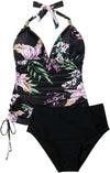 Tankini Halter Top Swimsuit