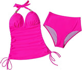 Tankini Halter Top Swimsuit