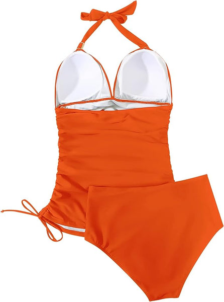 Tankini Halter Top Swimsuit