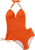 Tankini Halter Top Swimsuit