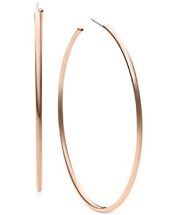 Michael Kors Large Delicate Hoop Earrings